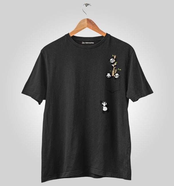 T-Shirt Pocket Panda