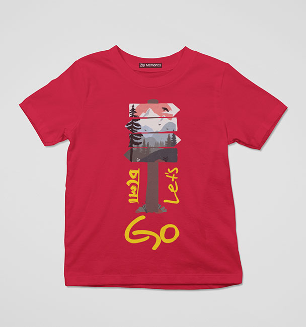 Kids T-Shirt Lets Go
