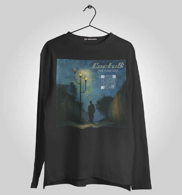 Cactus Official Merch Full Sleeve Sesh Pawa Khobore