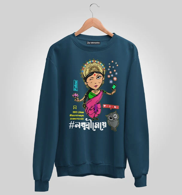 Sweatshirt #Laxmimaya