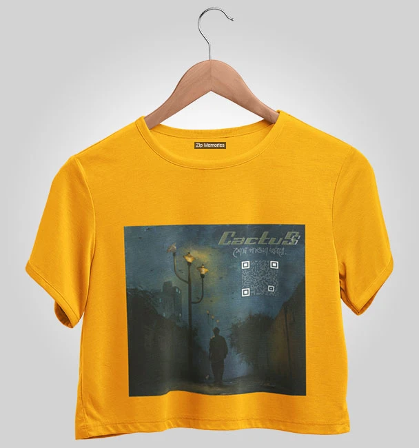 Cactus Merch Crop Top Sesh Pawa Khobore